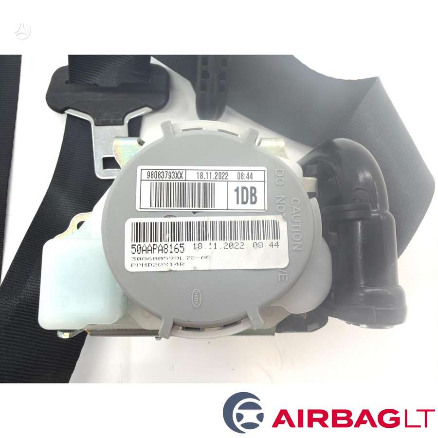 Opel Vivaro, 98083793XX, saugos diržai
