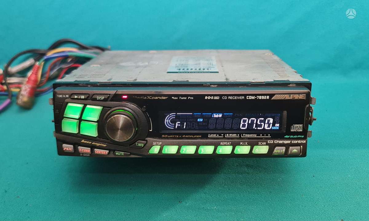 Alpine Cdm-7892r, сd-проигрыватели
