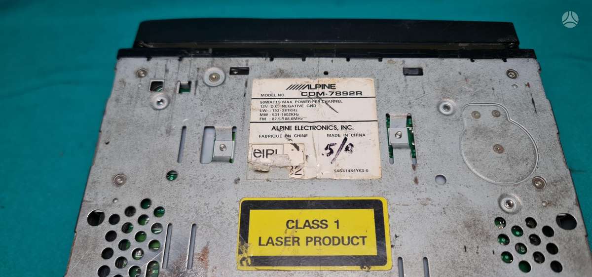 Alpine Cdm-7892r, cd players