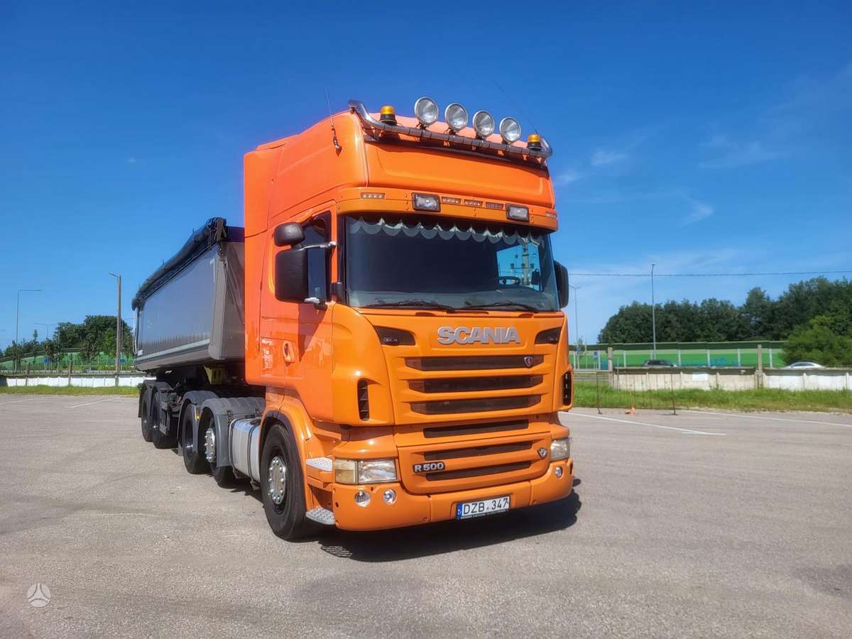 Scania R500, double sleeper