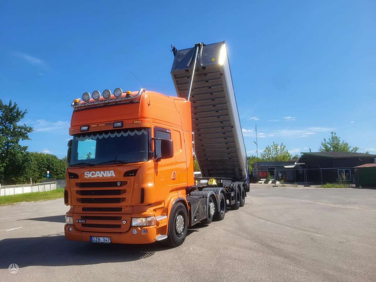 Scania R500, double sleeper