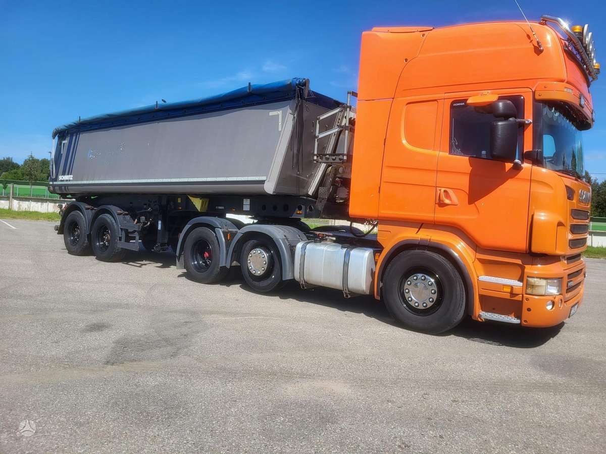 Scania R500, double sleeper