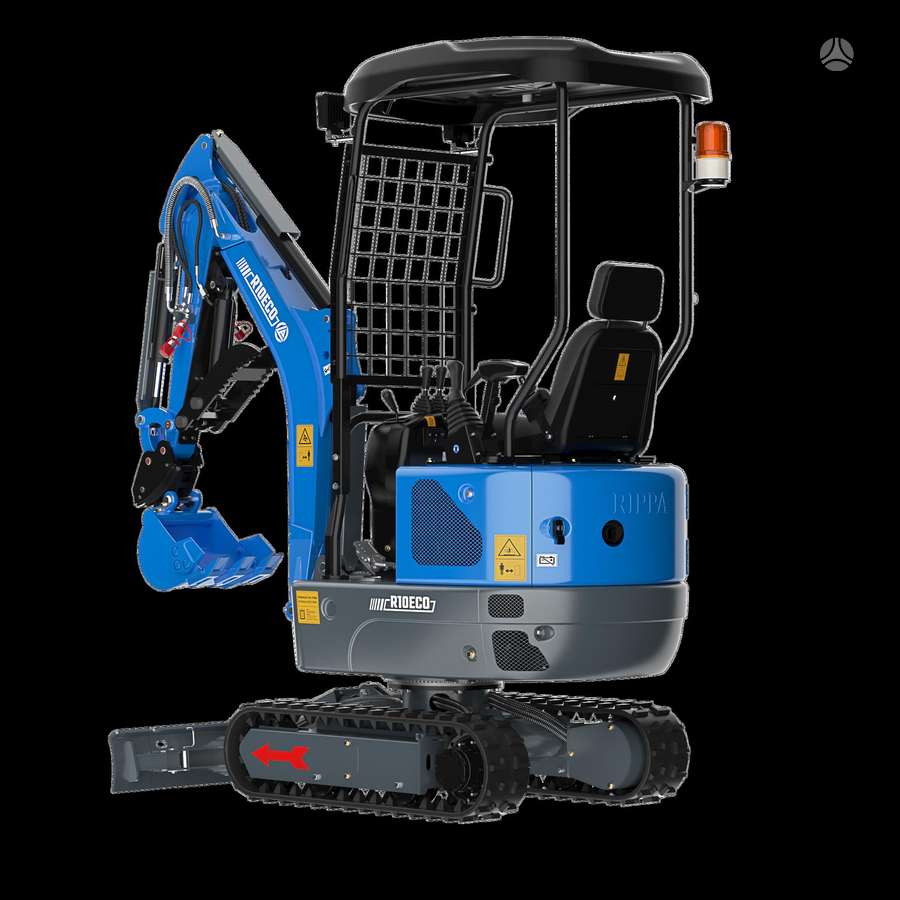 -Kita- Rippa R10ECO, mini ekskavatoriai