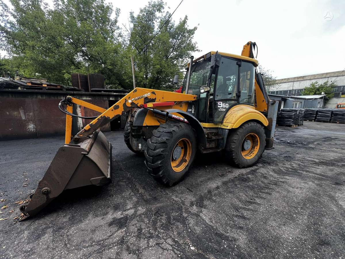 Terex 960, excavator loader