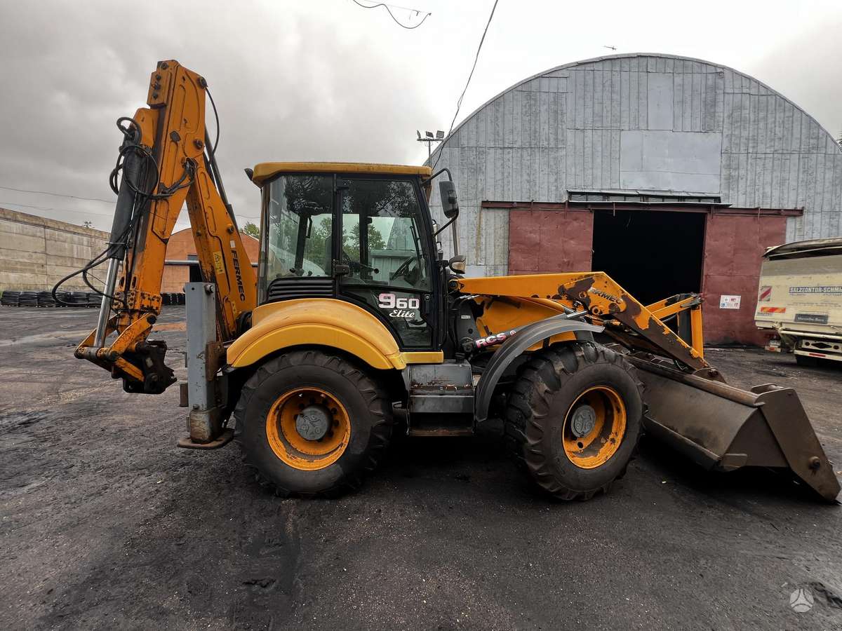 Terex 960, экскаваторные погрузчики