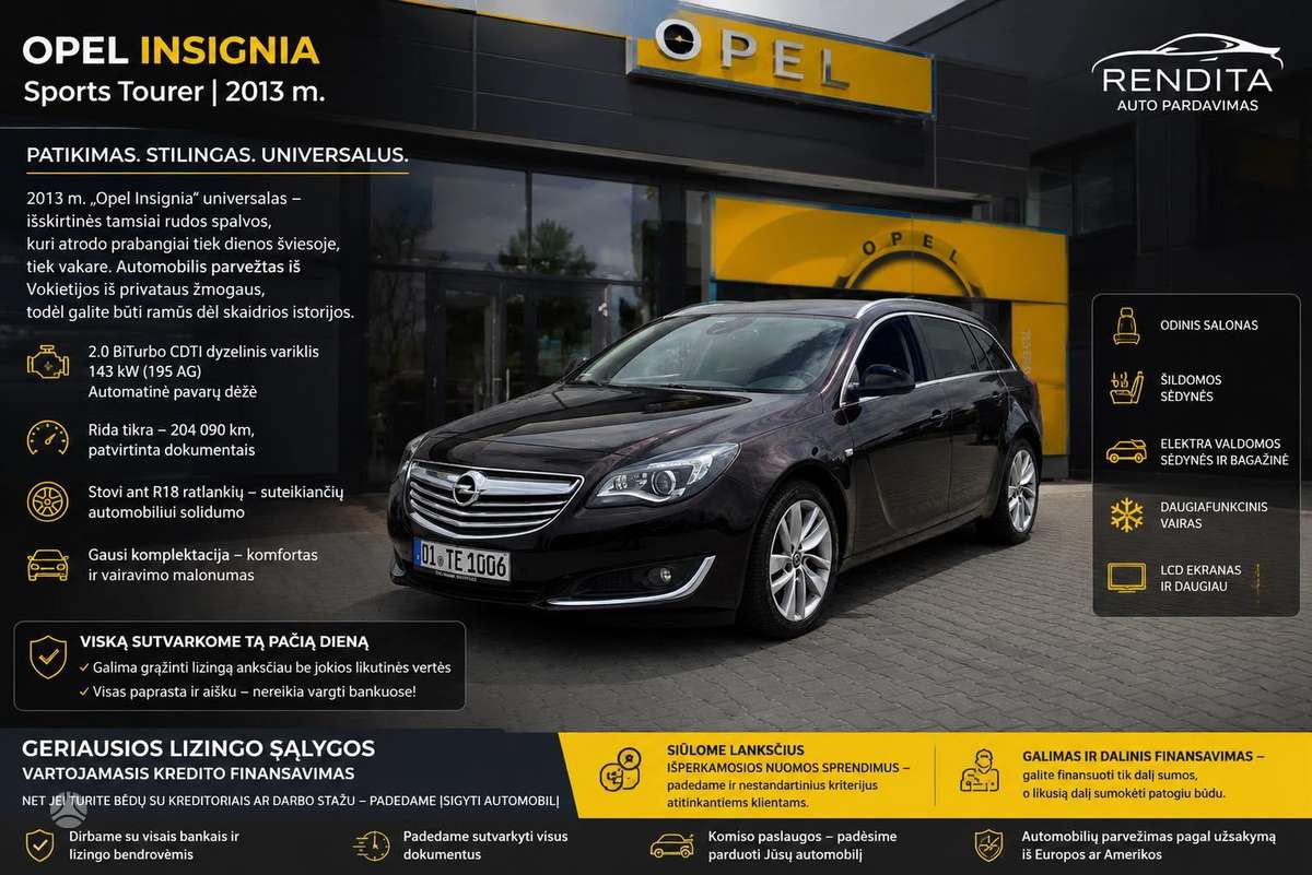 Opel Insignia, 2.0 l., Универсал