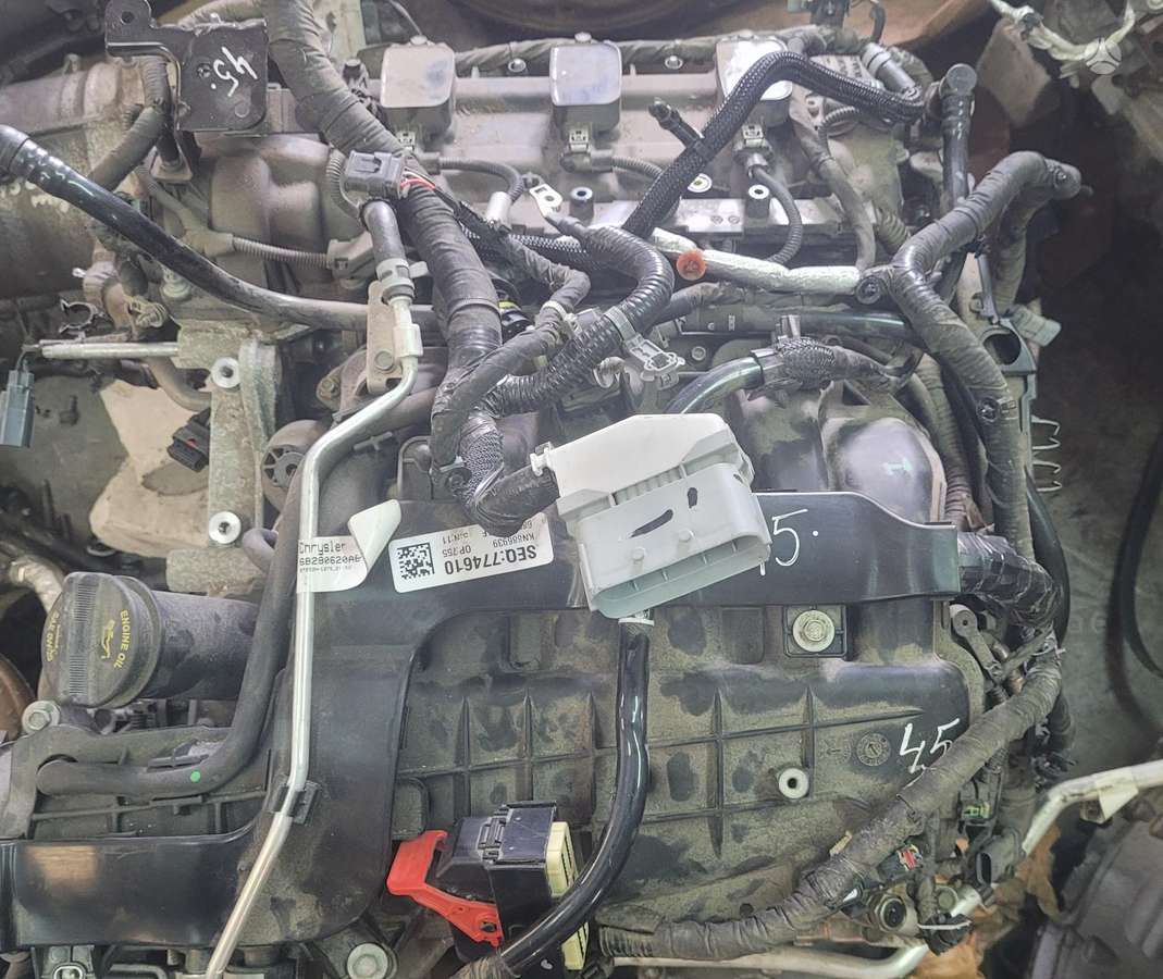 RAM 1500, 05038796AB, engine