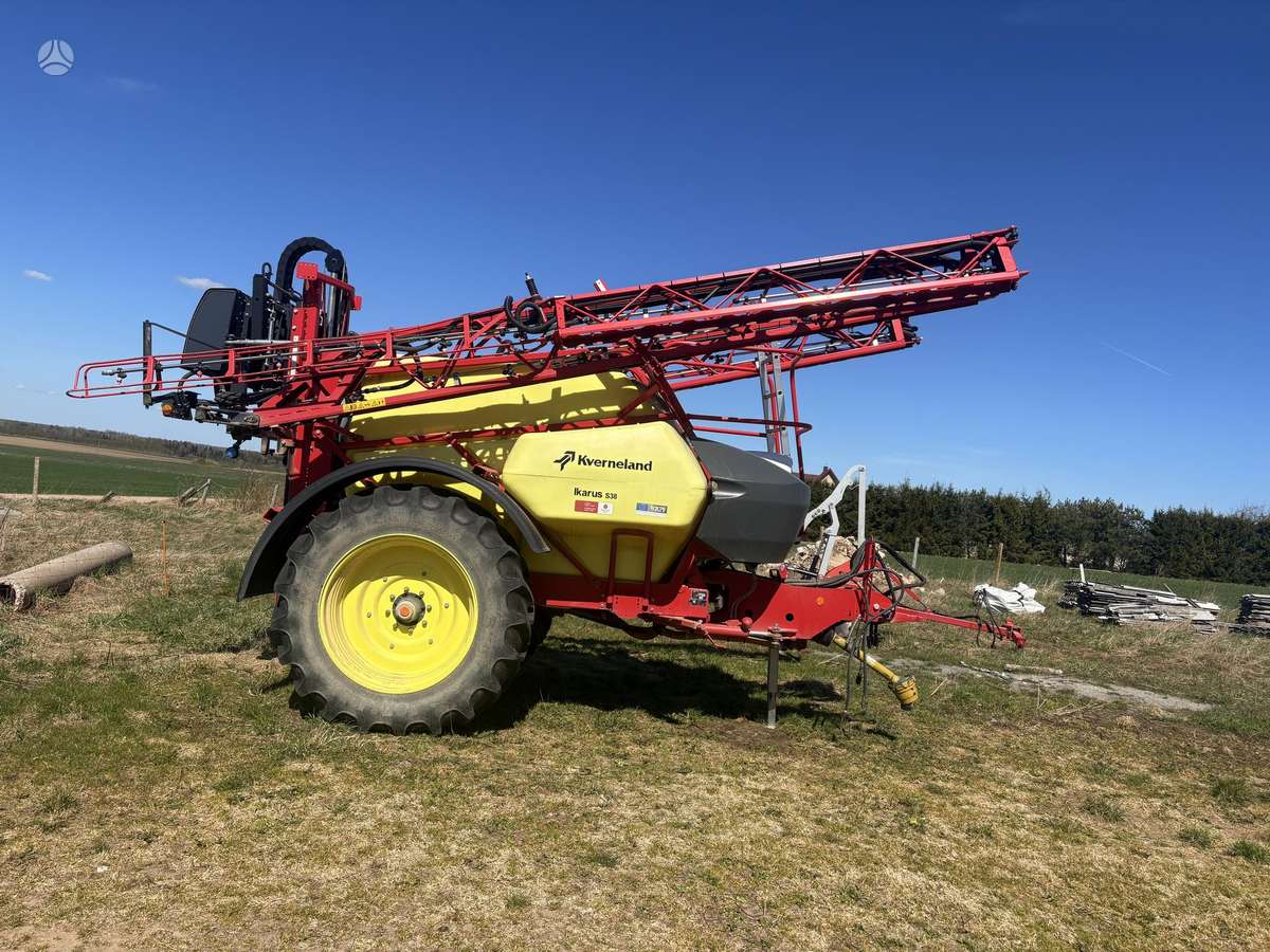 Kverneland Ikarus s38, разбрызгиватели