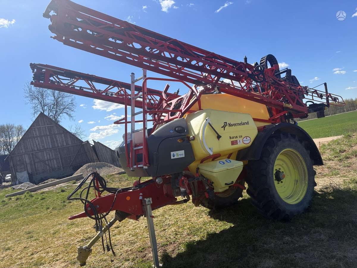 Kverneland Ikarus s38, разбрызгиватели