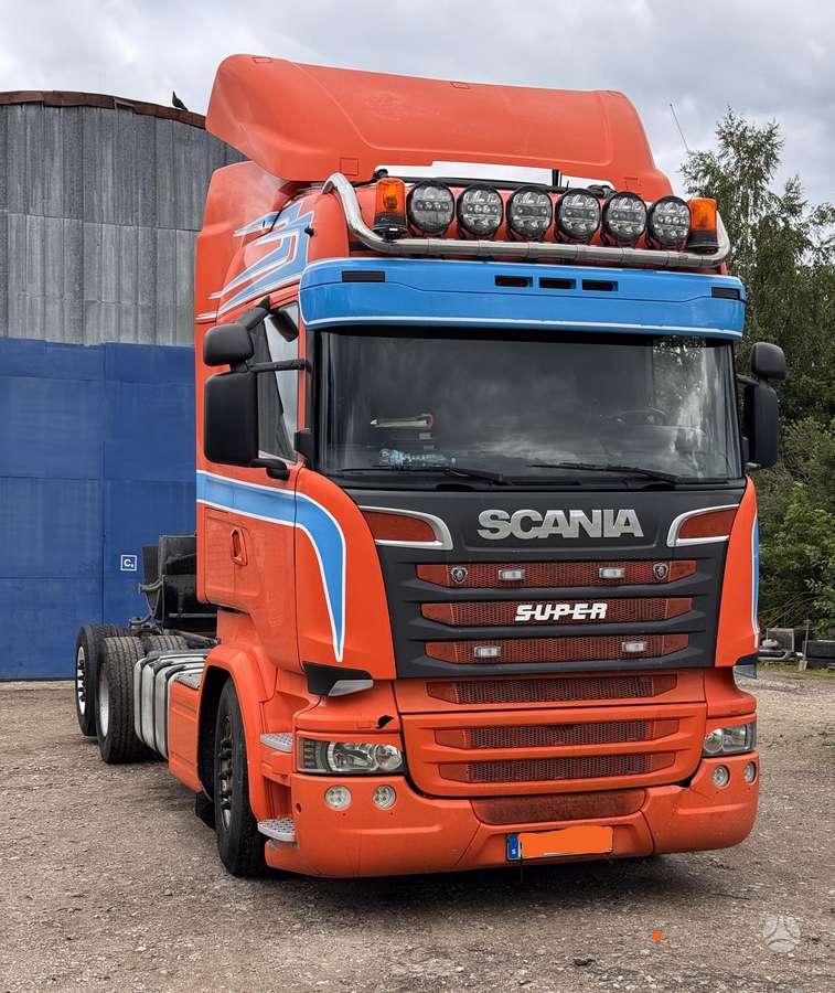 Scania R520 , V8, шасси