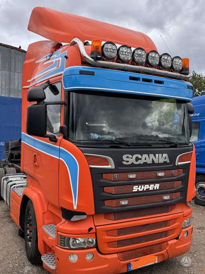 Scania R520 , V8, шасси