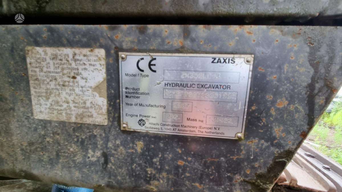 Hitachi Zaxis 350 LC-3, экскаваторы
