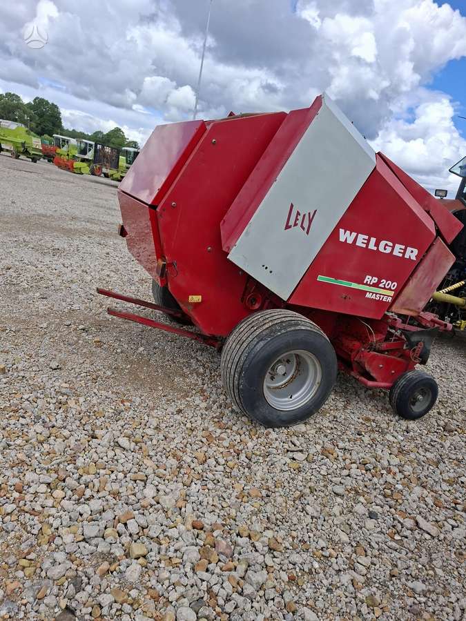 Welger RP200, presai