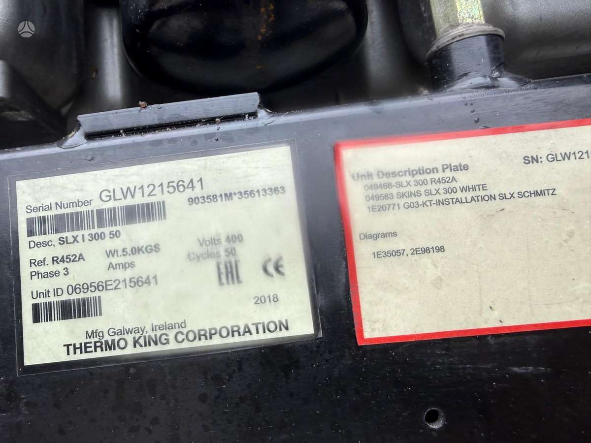 Schmitz FP60 Thermo King SLXi 300, refrigerated