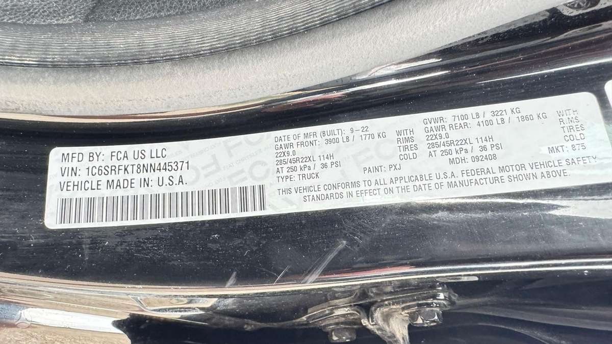 Dodge Ram, 5.7 l., pick-up