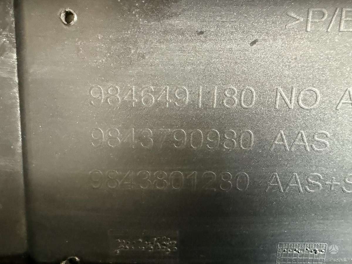 Peugeot 3008, 9846491180, bumpers
