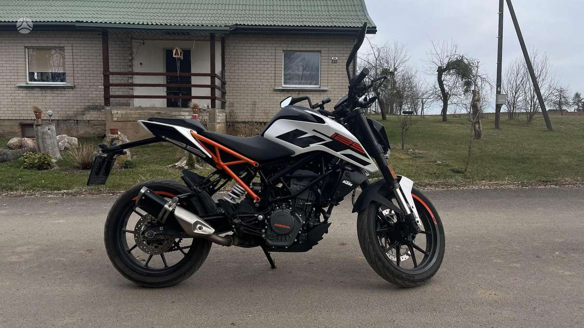 KTM Duke 125cc, street / classic