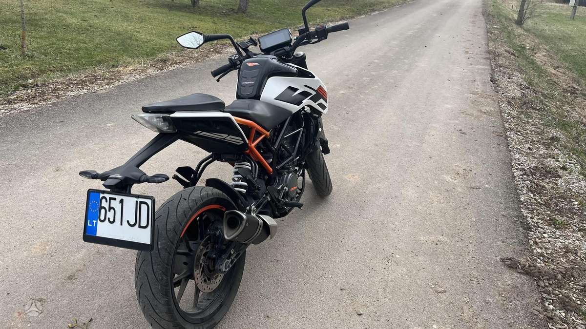 KTM Duke 125cc, street / classic