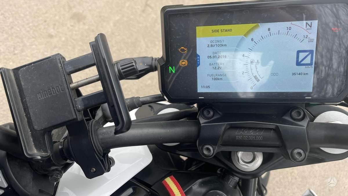 KTM Duke 125cc, street / classic
