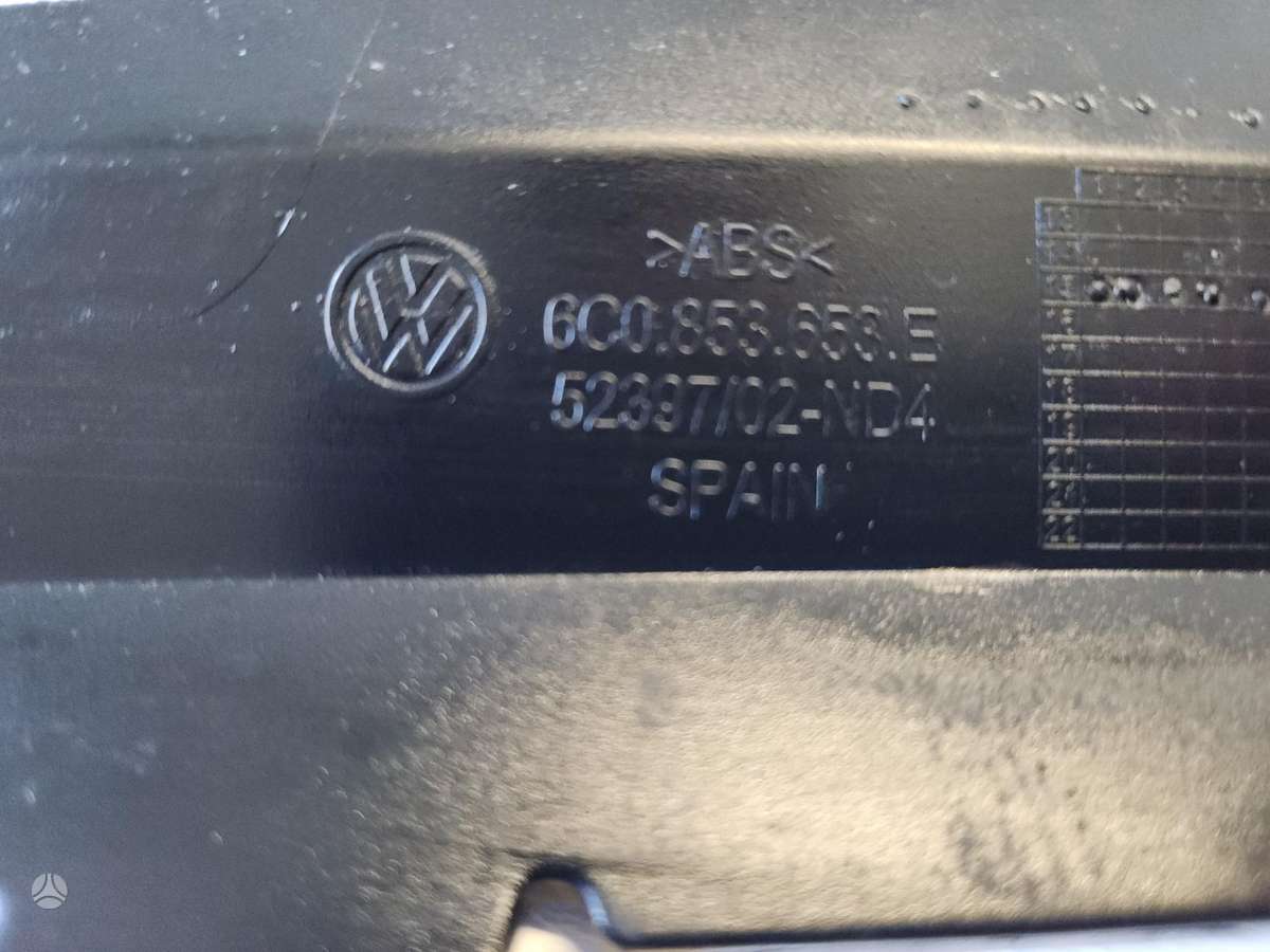Volkswagen Polo, 6C0853653E, front grill