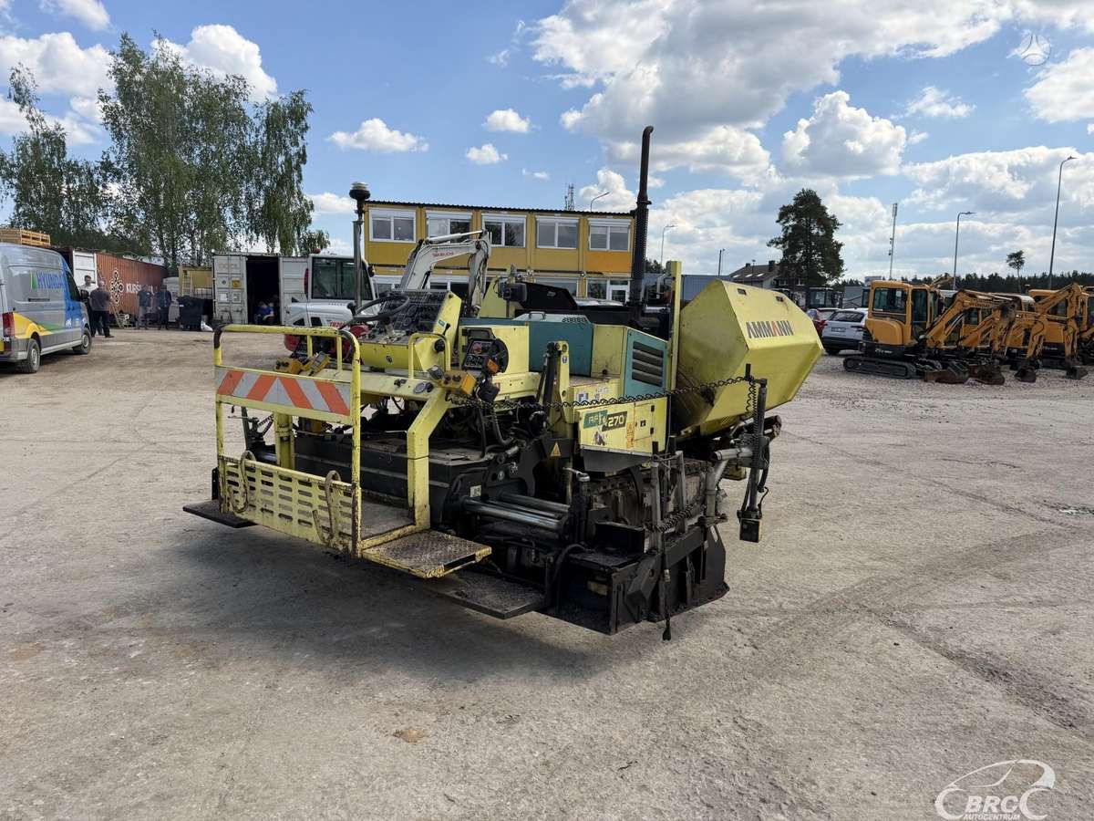 Ammann AFT270FE, paving machinery