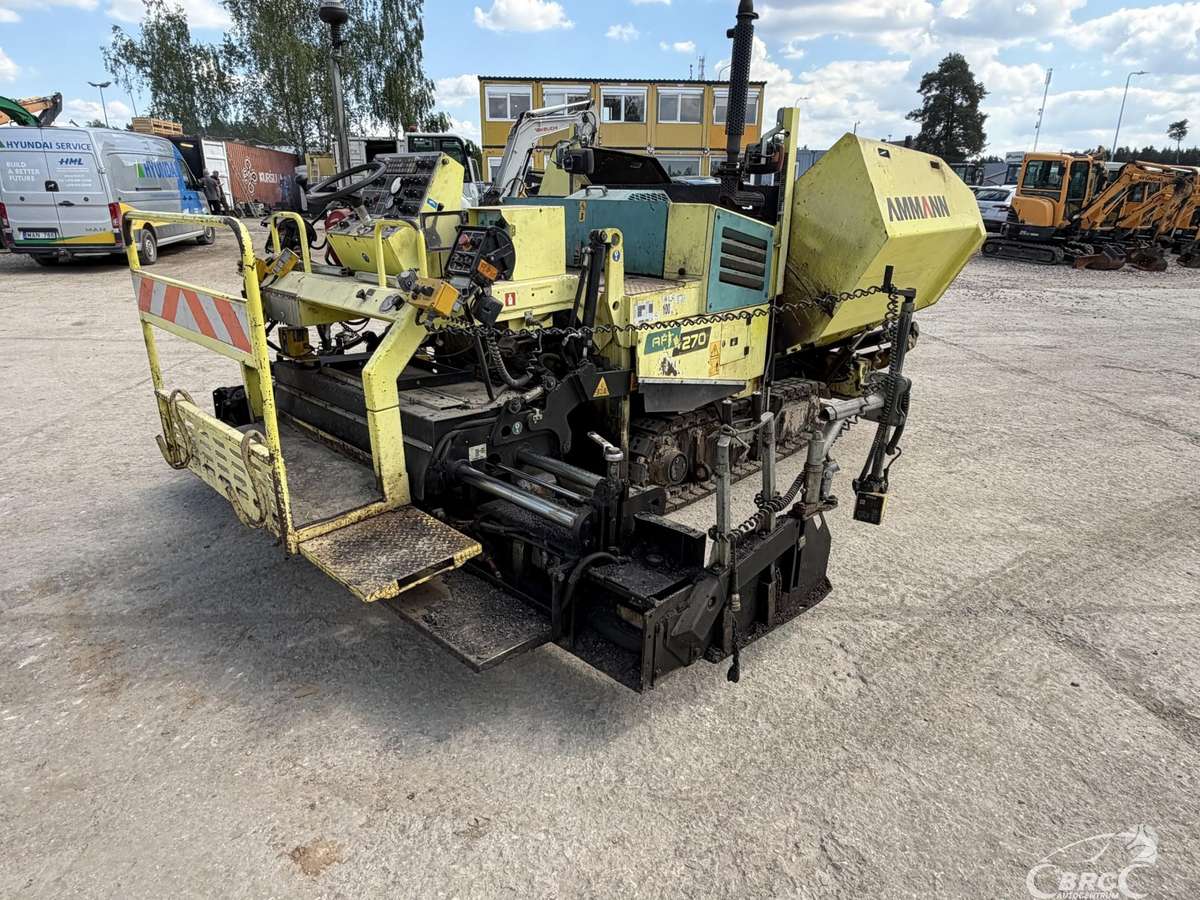 Ammann AFT270FE, paving machinery