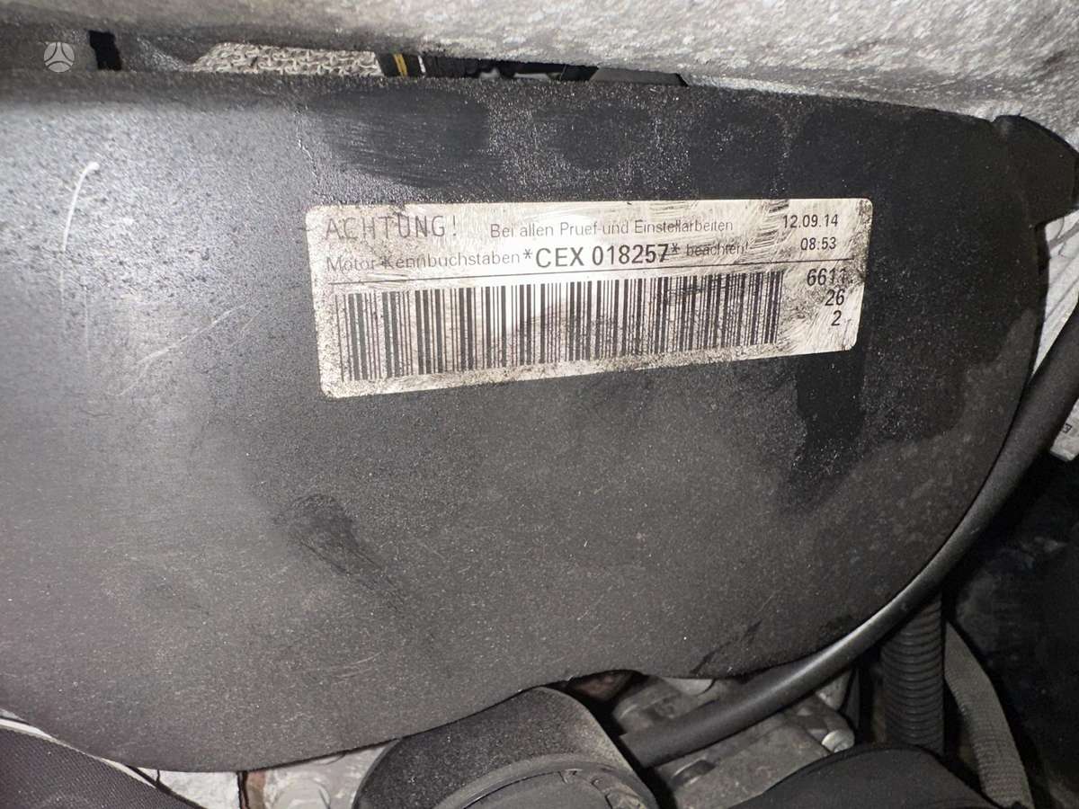 Volkswagen Passat, CEX 018257, двигатель