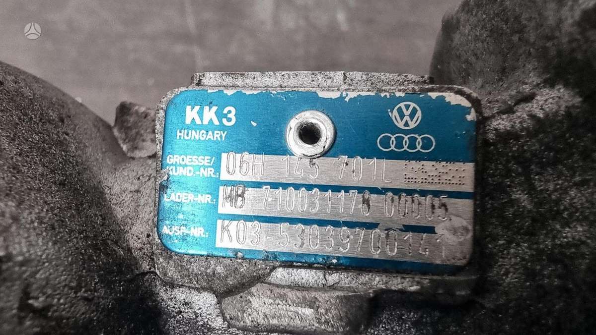 Audi A4, 06H145701L, crankshaft, pistons