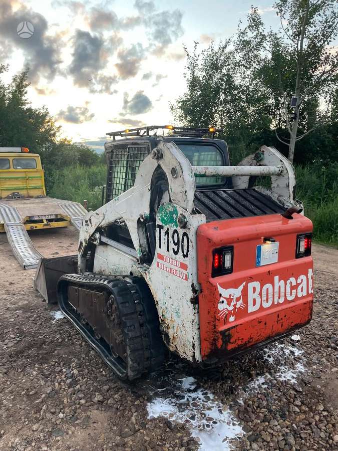 Bobcat T190, mini krautuvai