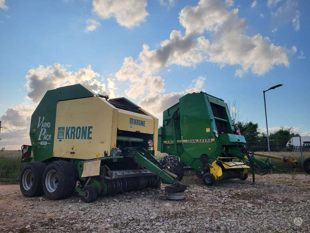 Krone . John Deere . Claas, presai