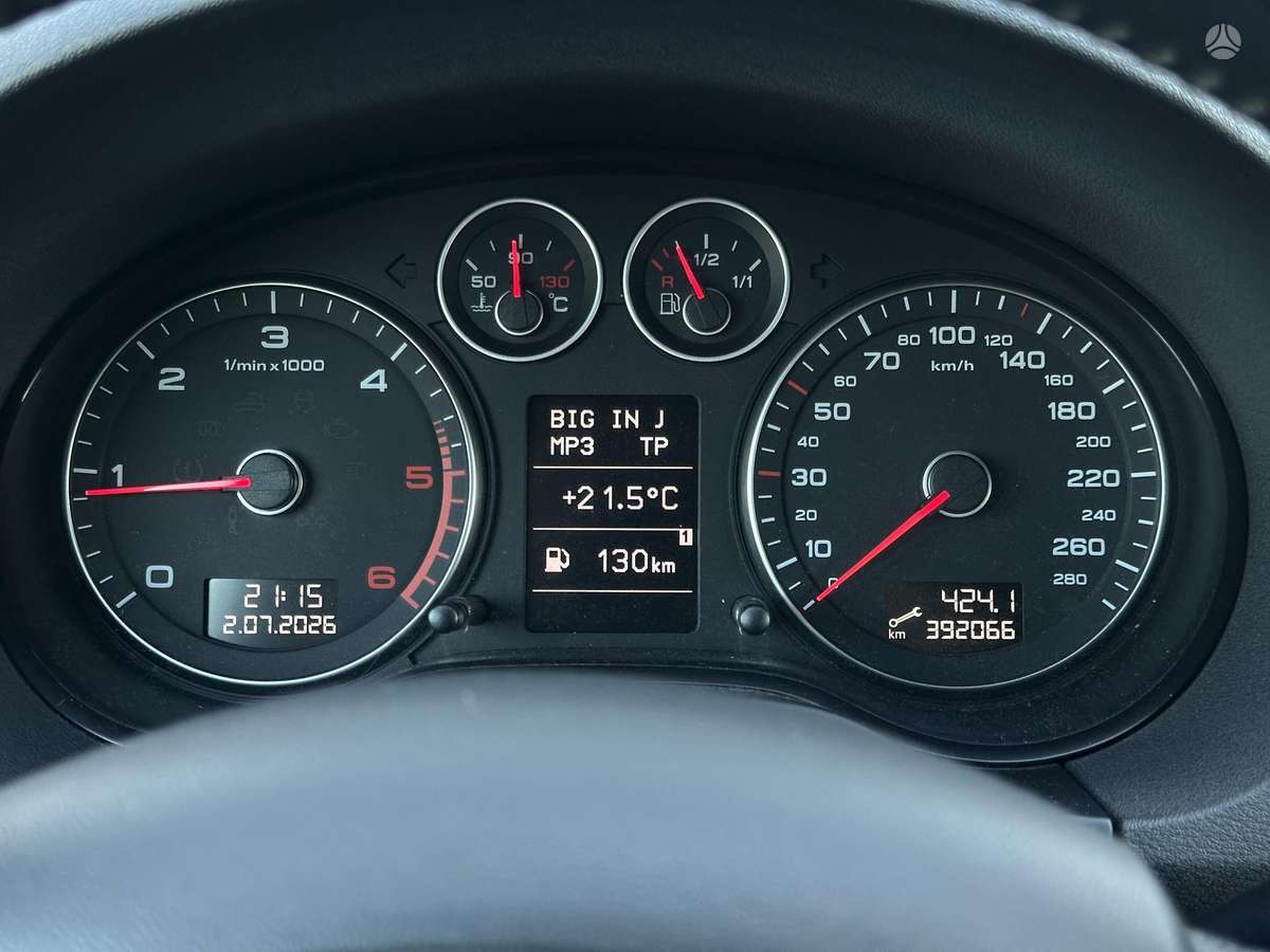 Audi A3, 1.6 l., hatchback