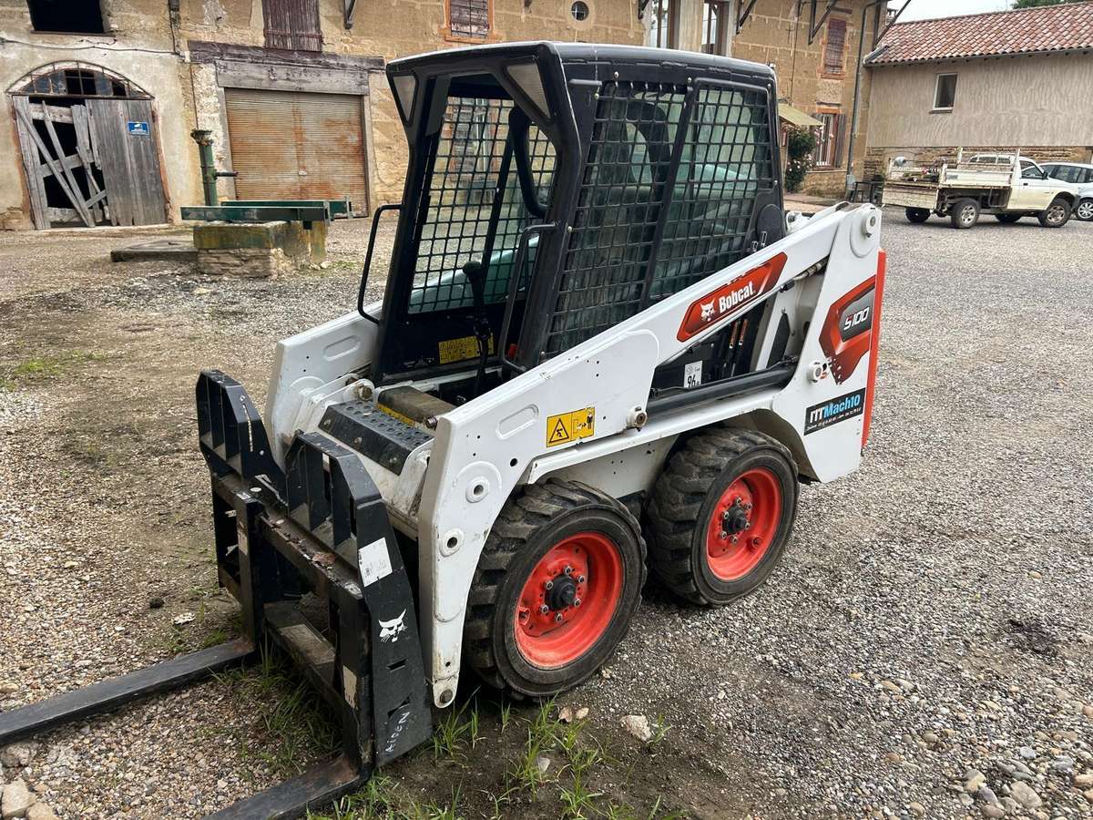 Bobcat S100, mini krautuvai