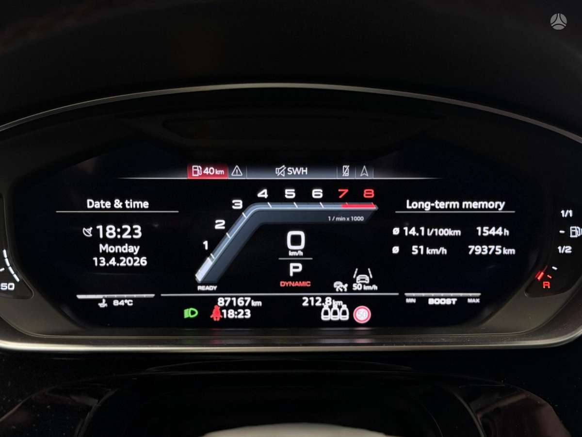 Audi S8, 4.0 l., sedanas