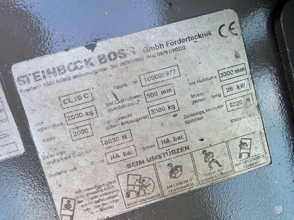 Steinbock CL20C, вилочные погрузчики