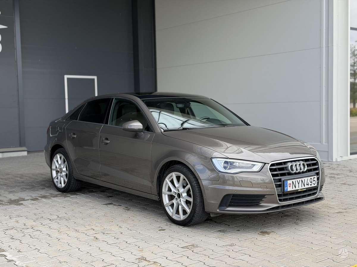 Audi A3, 2.0 l., saloon / sedan