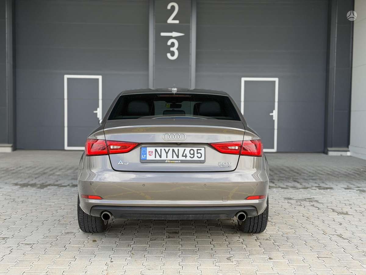 Audi A3, 2.0 l., saloon / sedan