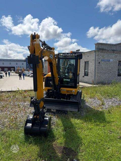 JCB 50z, mini ekskavatoriai