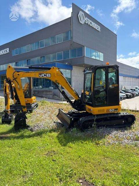 JCB 50z, mini excavator