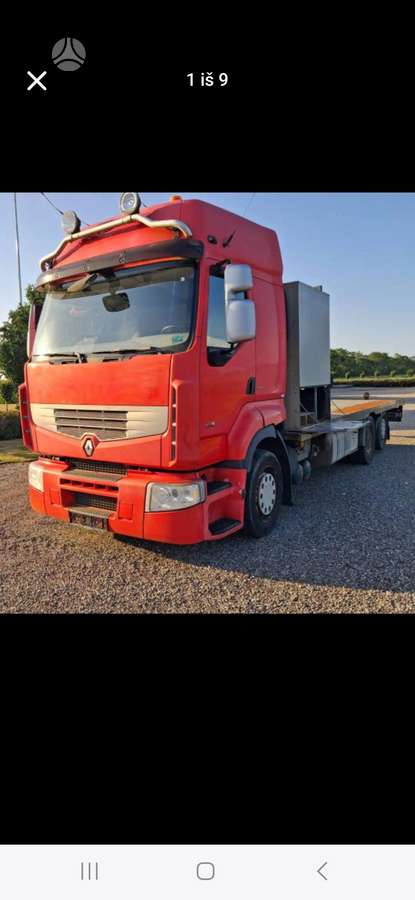 Renault Premium, flatbeds