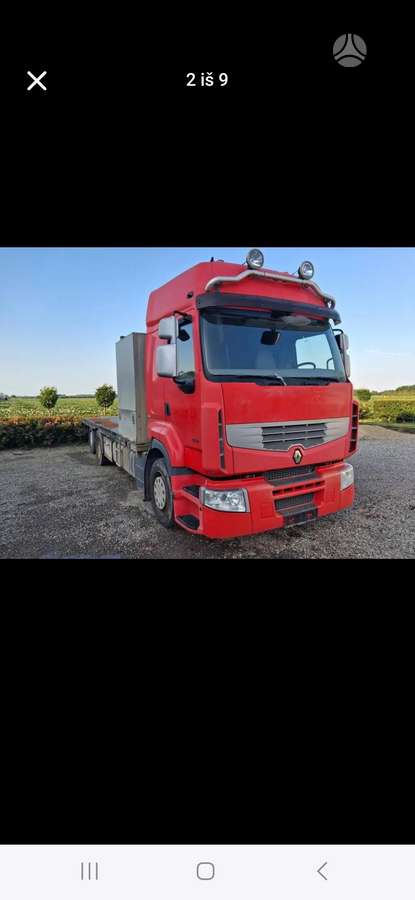 Renault Premium, platformos