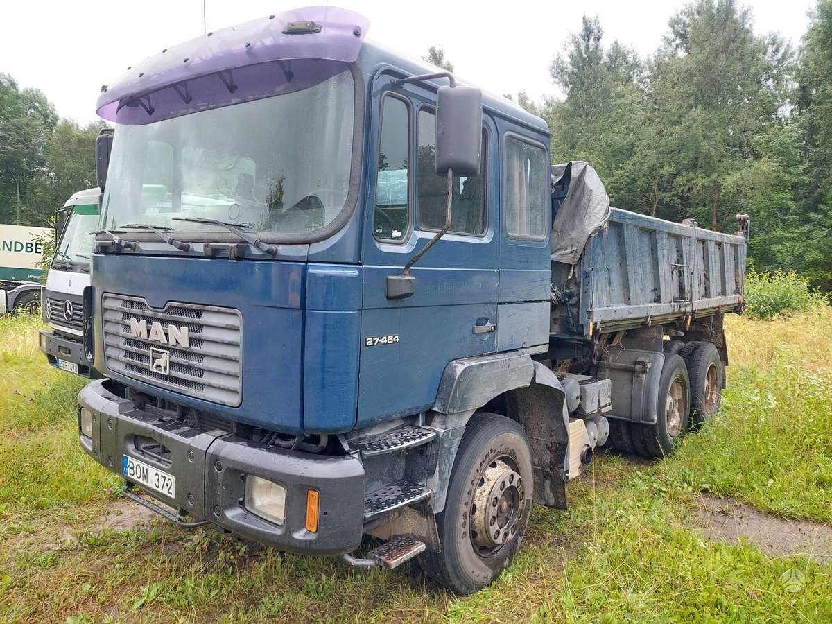 MAN 27.464, dumpers / tippers