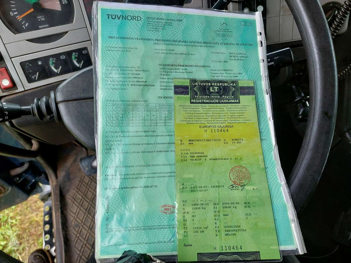 MAN 27.464, savivarčiai
