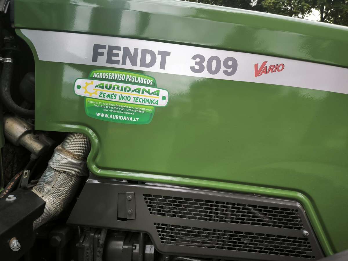 Fendt 309 Vario, traktoriai