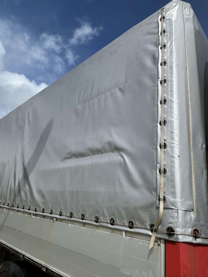 Krone SD, dropside with tarpaulin