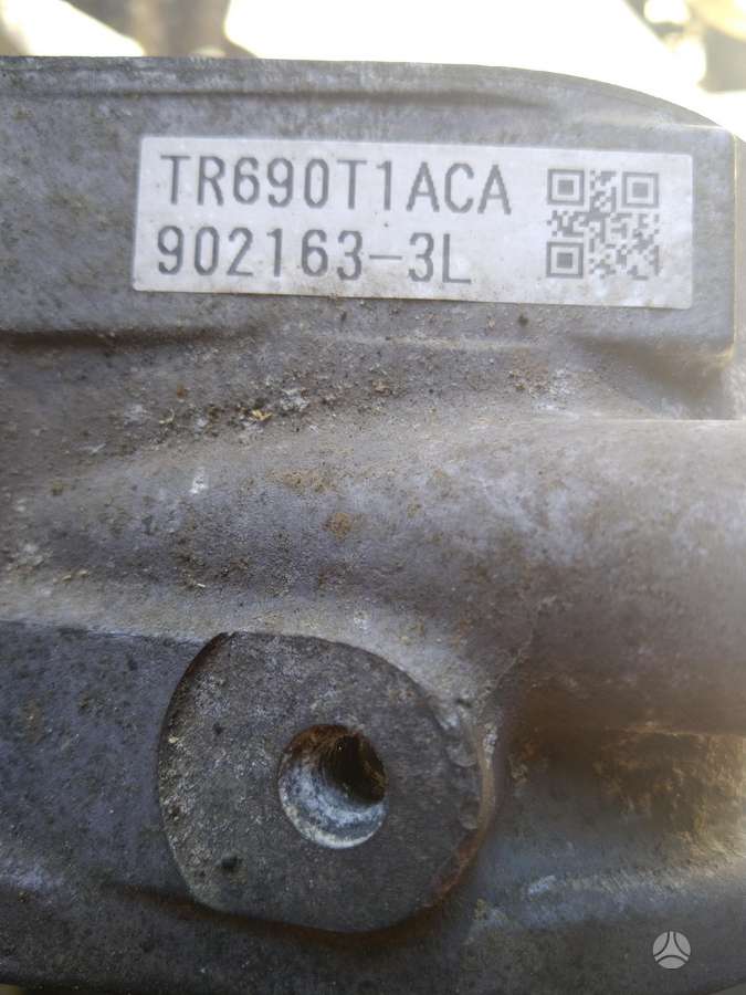Subaru Outback, tr690t1aca, pavarų dėžė