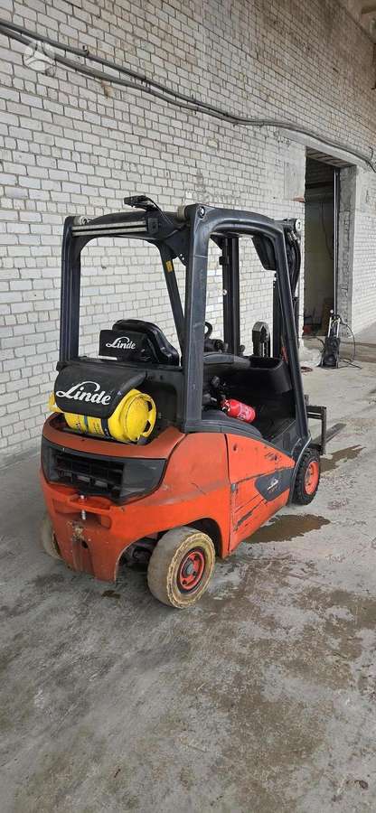 Linde H18T, šakiniai krautuvai