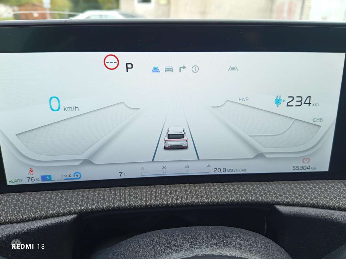 Kia EV6, 58 kWh, hečbekas