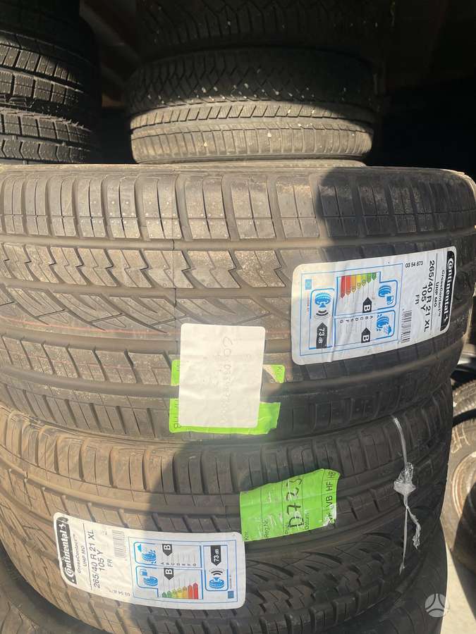 Continental, vasarinės 265/40 R21