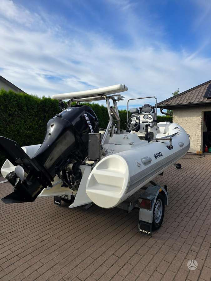 BRIG Eagle E500TC,115Ag,TIKI prieka, yachts / cruisers