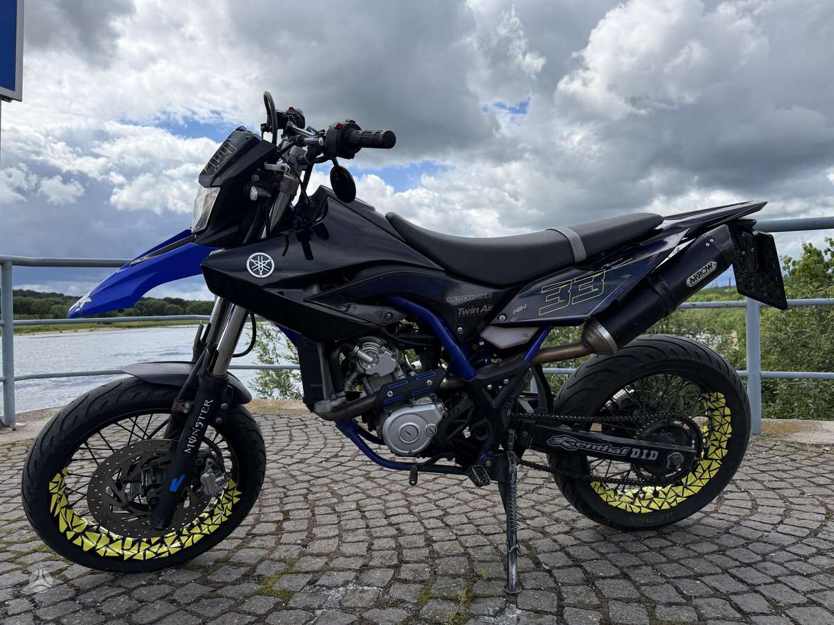 Yamaha WR 125X 125cc, supermoto
